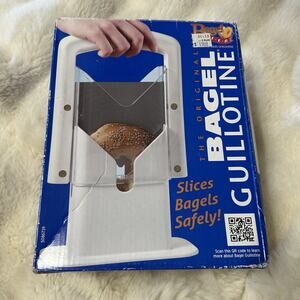 Bagel Biter Slicer "The Original Bagel Guillotine" Kitchen Tool New In Box